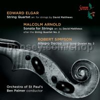 Elgar/Arnold/Simpson, Robert (Somm Audio CD)